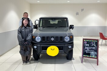 Jimnyご納車しました！！☆